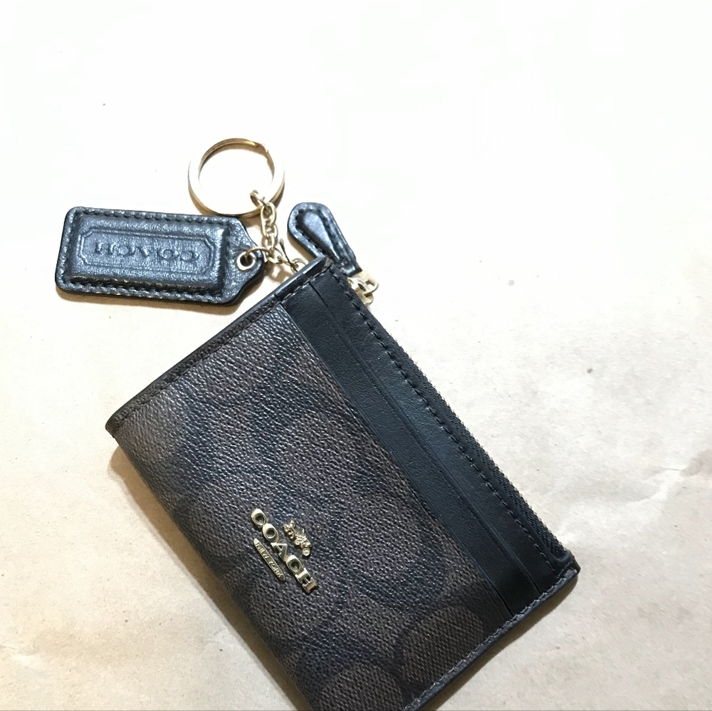 Coach signature wallet